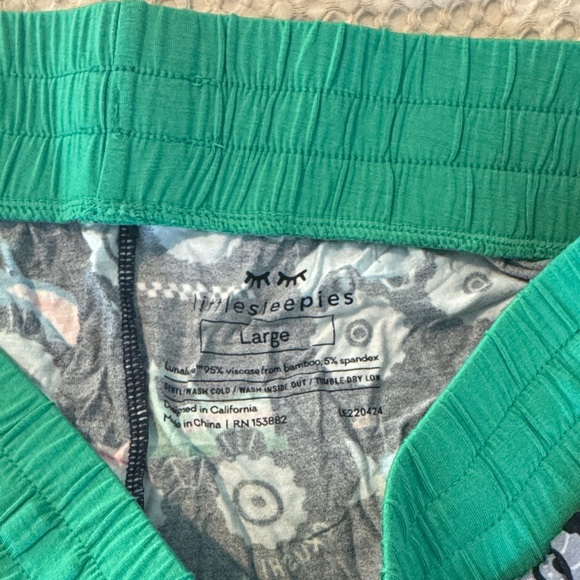 Little Sleepies Men's Large Monster Trucks Pajama Pants NWT - Picture 3 of 5